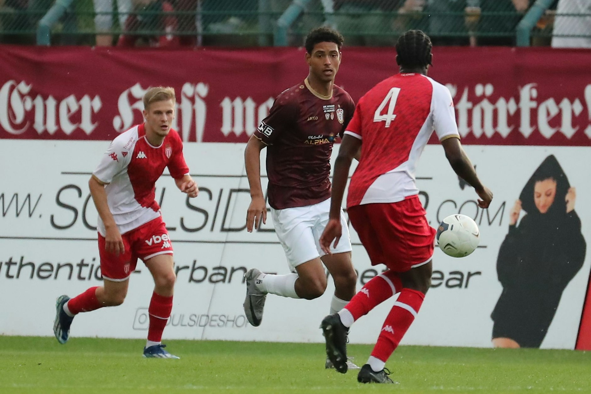 Der Blick, die Körperhaltung – Bennedikt Wüstenhagen, Top-Talent des BFC Dynamo, erinnert entfernt ein wenig an Superstar Jude Bellingham.