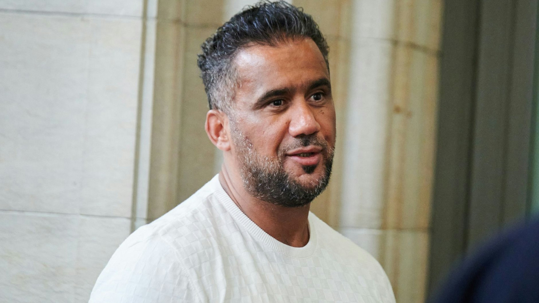 Clan-Chef Arafat Abou-Chaker, hier bei einem Termin vor Gericht in Berlin (Archivbild).&nbsp;