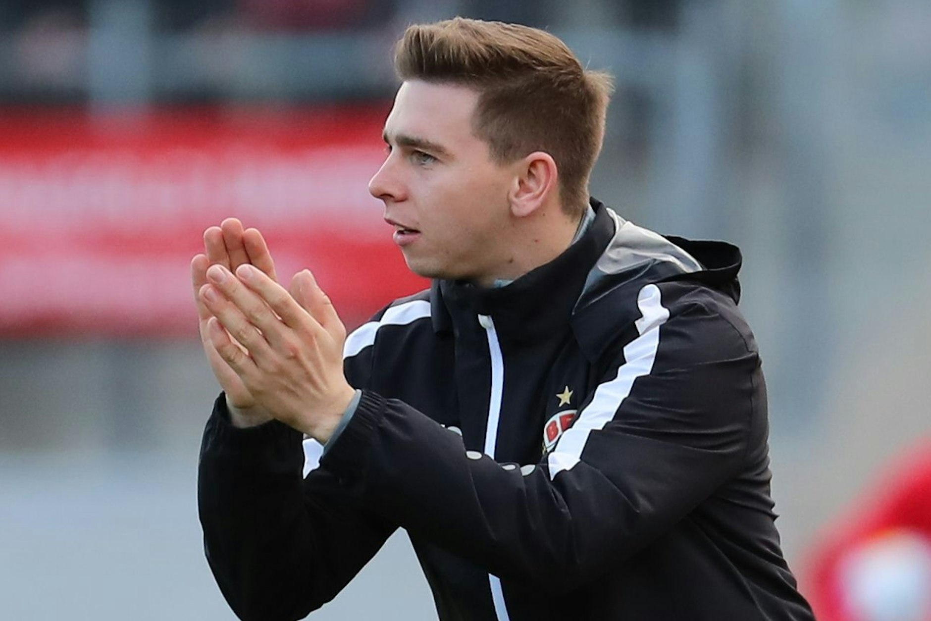 Nils Weiler geht in seine dritte Saison als Co-Trainer und wird so langsam zur festen Größe beim BFC Dynamo.