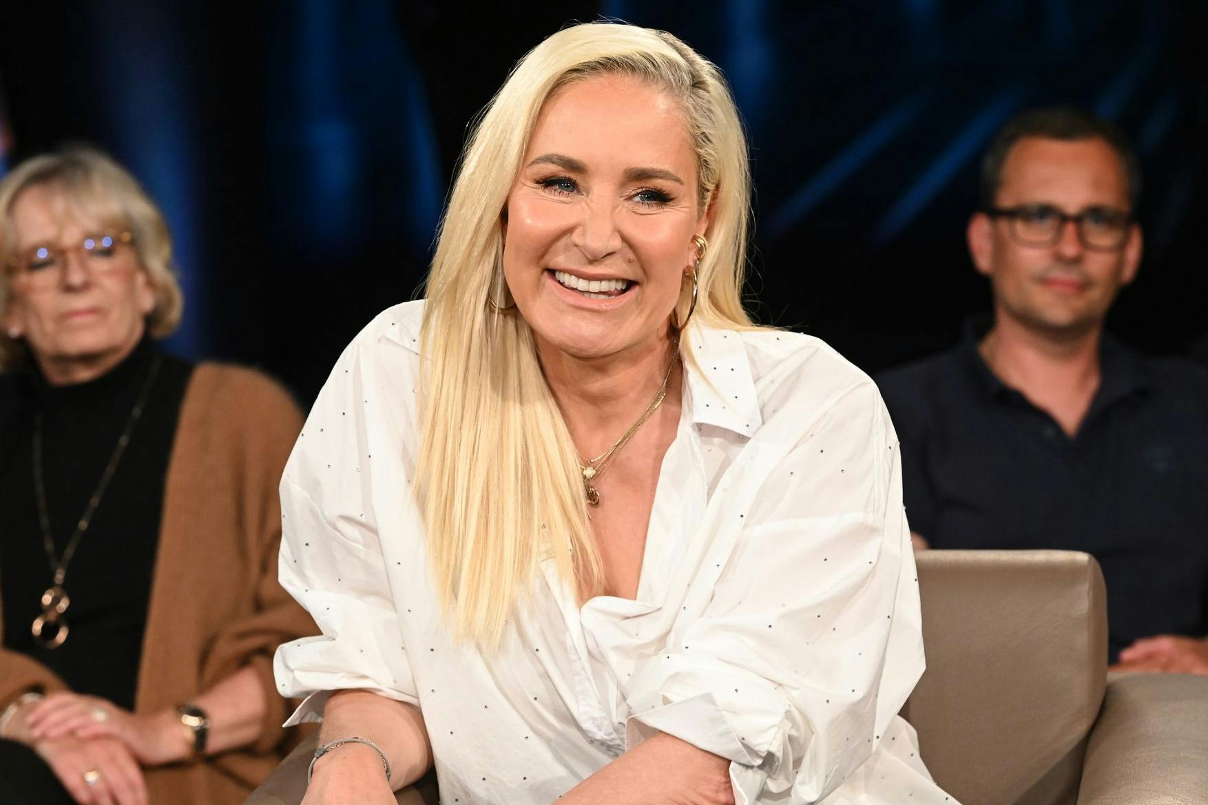 Janine Kunze in der „NDR Talk Show“