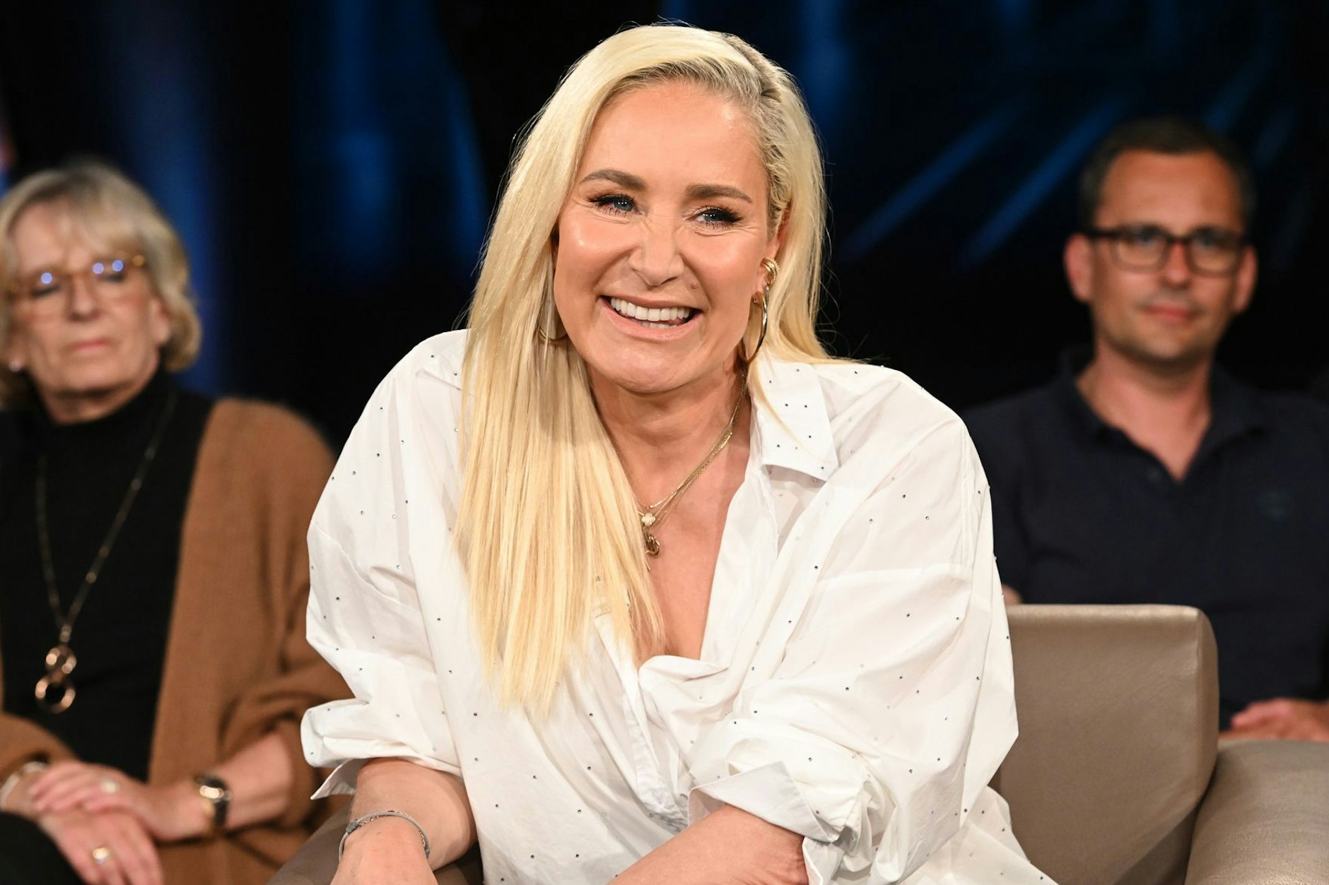 Janine Kunze in der „NDR Talk Show“