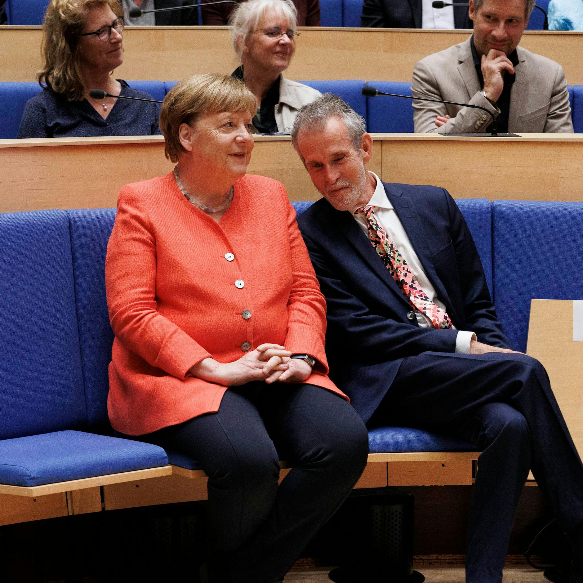 Image - Angela Merkel hält Laudatio für Schauspieler Ulrich Matthes in die Adenauer-Stiftung
