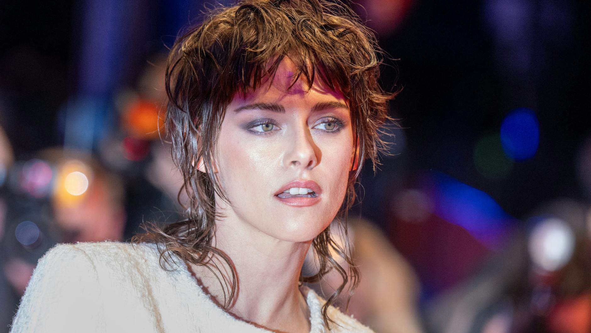 Kristen Stewart demonstrierte schon bei der Berlinale den Sommer-Trend Vokuhila.
