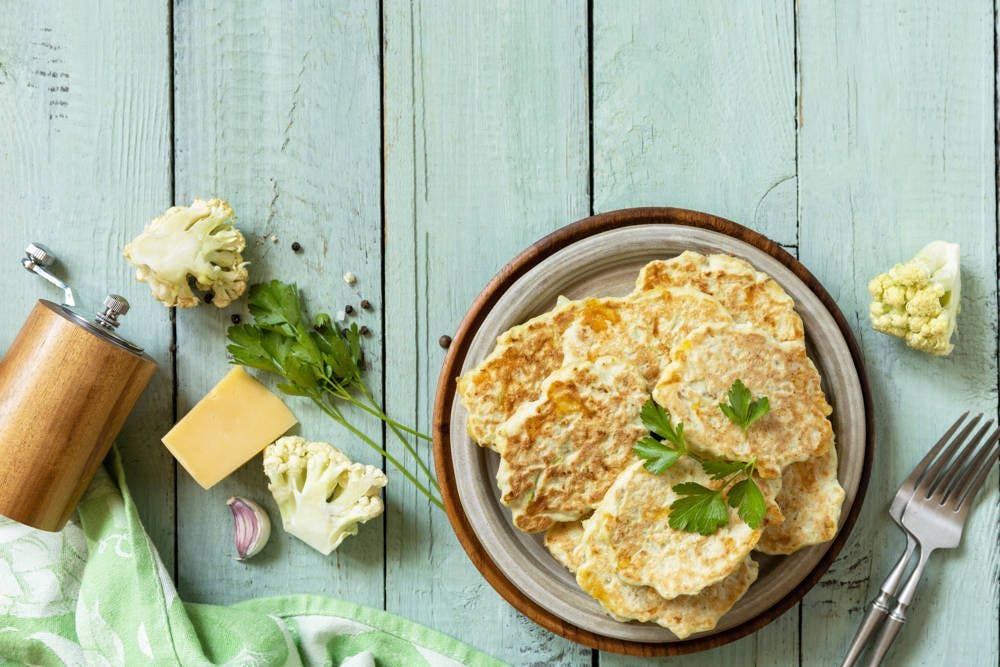 Das Rezept für Blumenkohl-Taler sollten Sie unbedingt probieren.