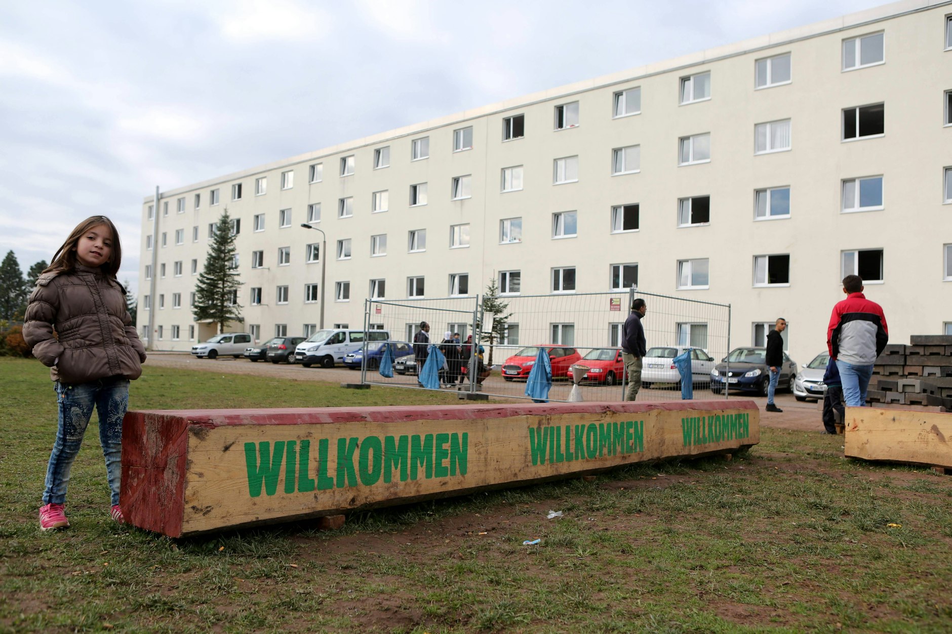 Flüchtlingsunterkunft in Suhl: Mitarbeiter sollen Ausländer raus gerufen haben.