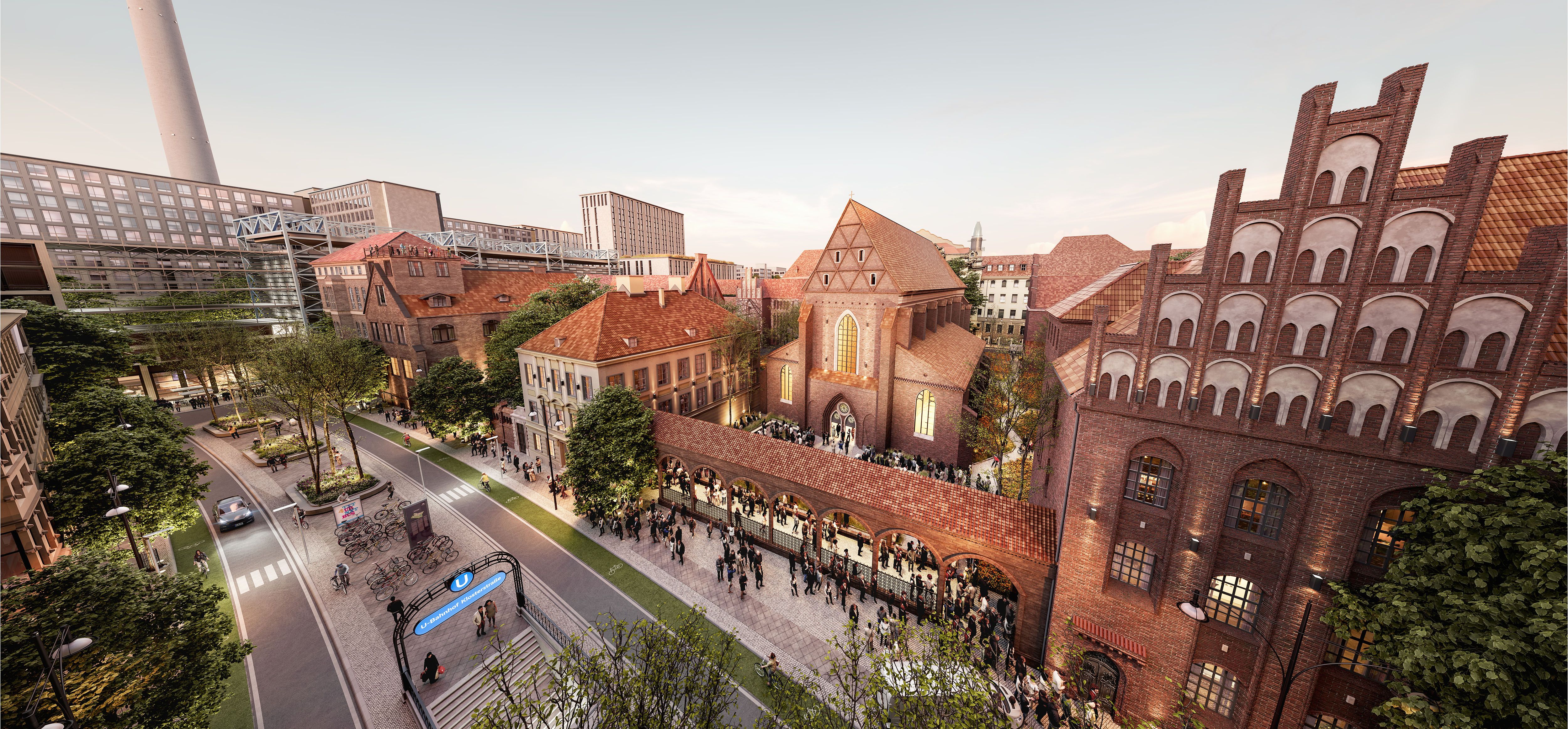 Streit um wertvolle Mitte-Grundstücke: Kommt das Gymnasium zum Grauen Kloster wieder?