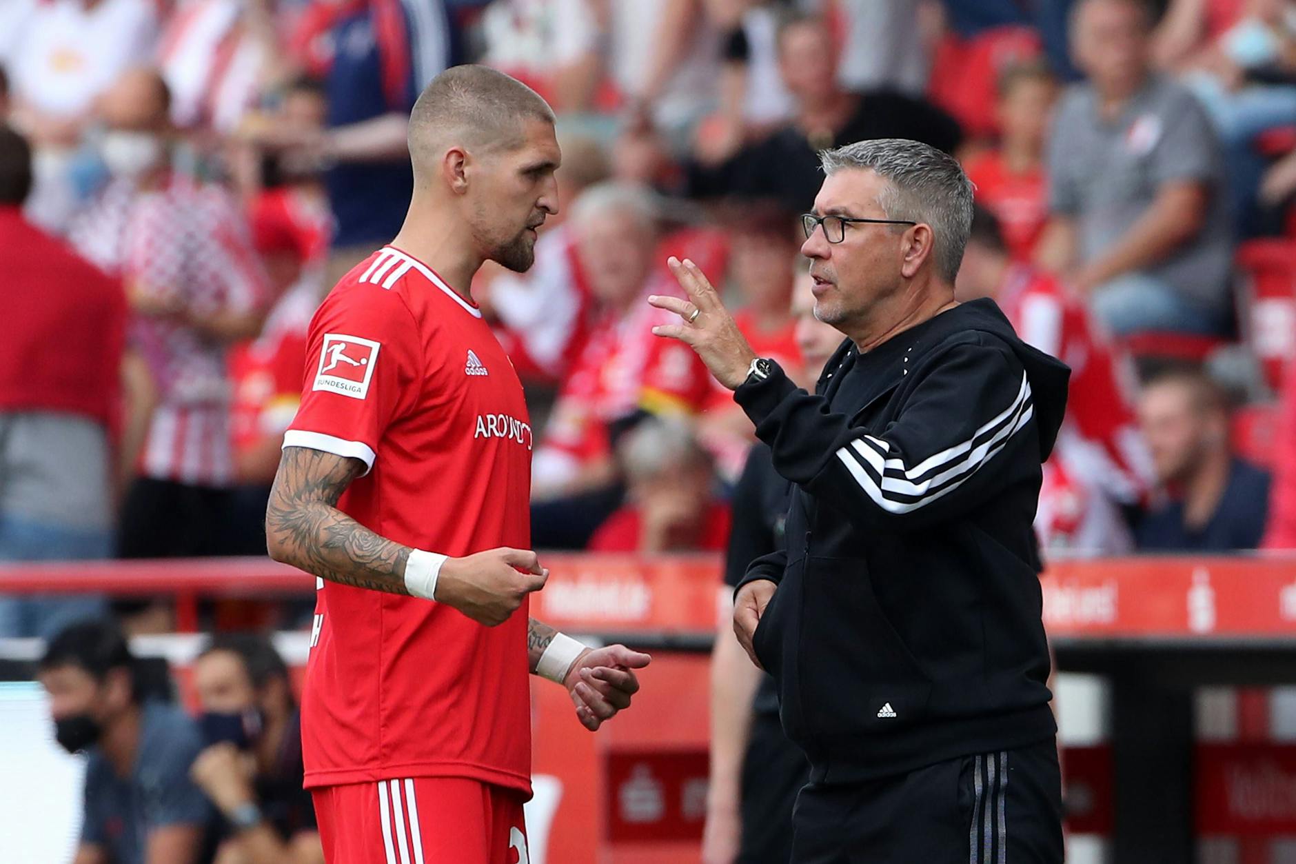 Unter Trainer Urs Fischer erwarb Robert Andrich (l.) beim 1. FC Union Berlin seine wichtigsten Fähigkeiten, um in diesem Jahr bei der Heim-EM dabei zu sein.