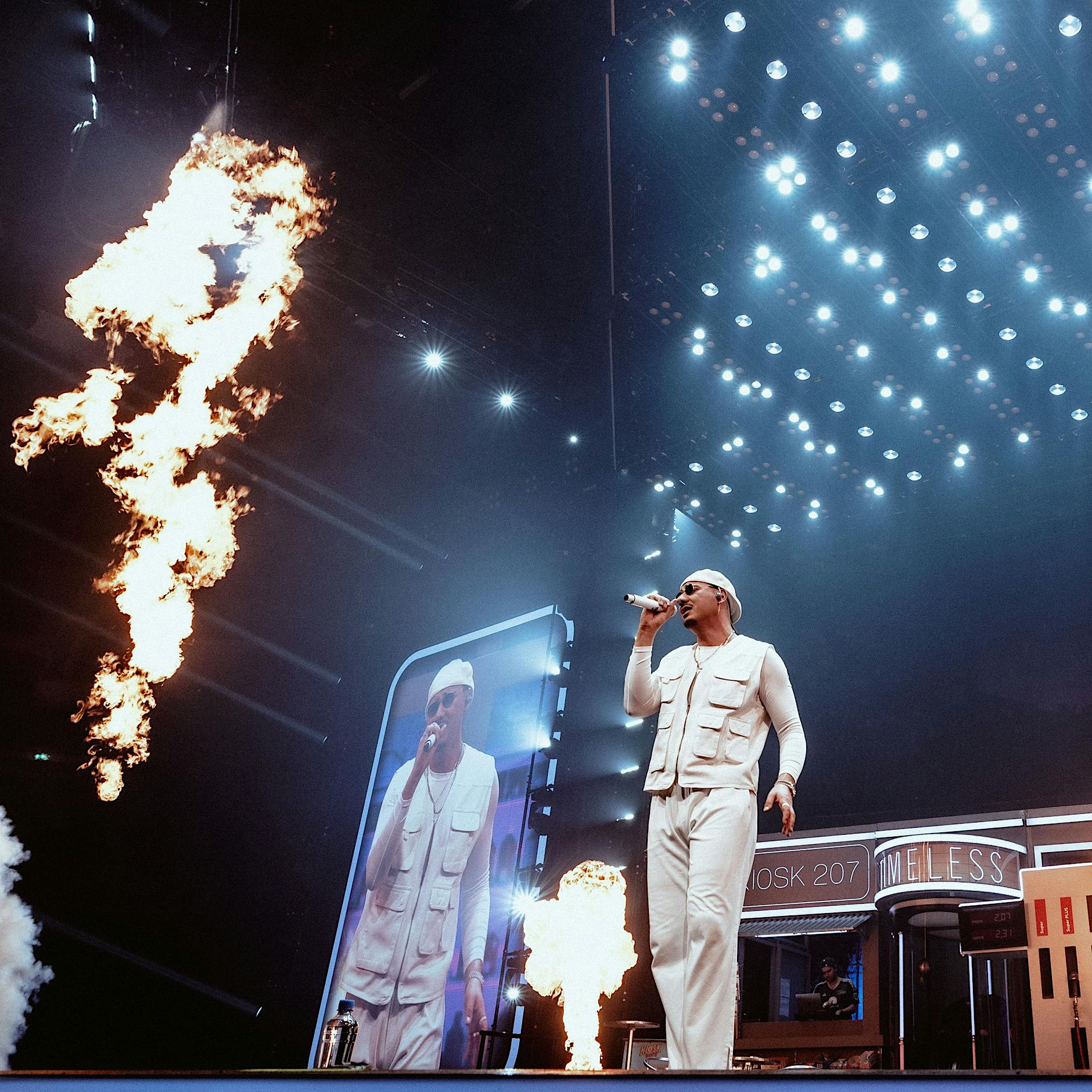 Apache 207 in der Berliner Uber-Arena: So war das Konzert des Rappers von nebenan