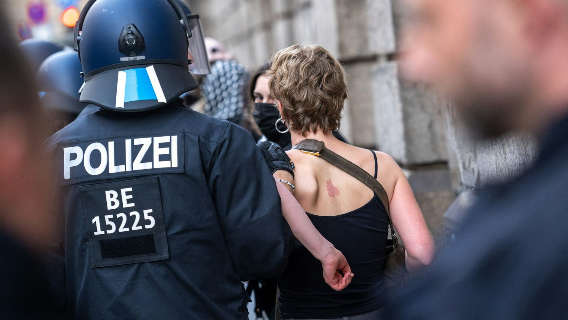 Die Berliner Polizei räumte die besetzten Räume am 23. Mai.
