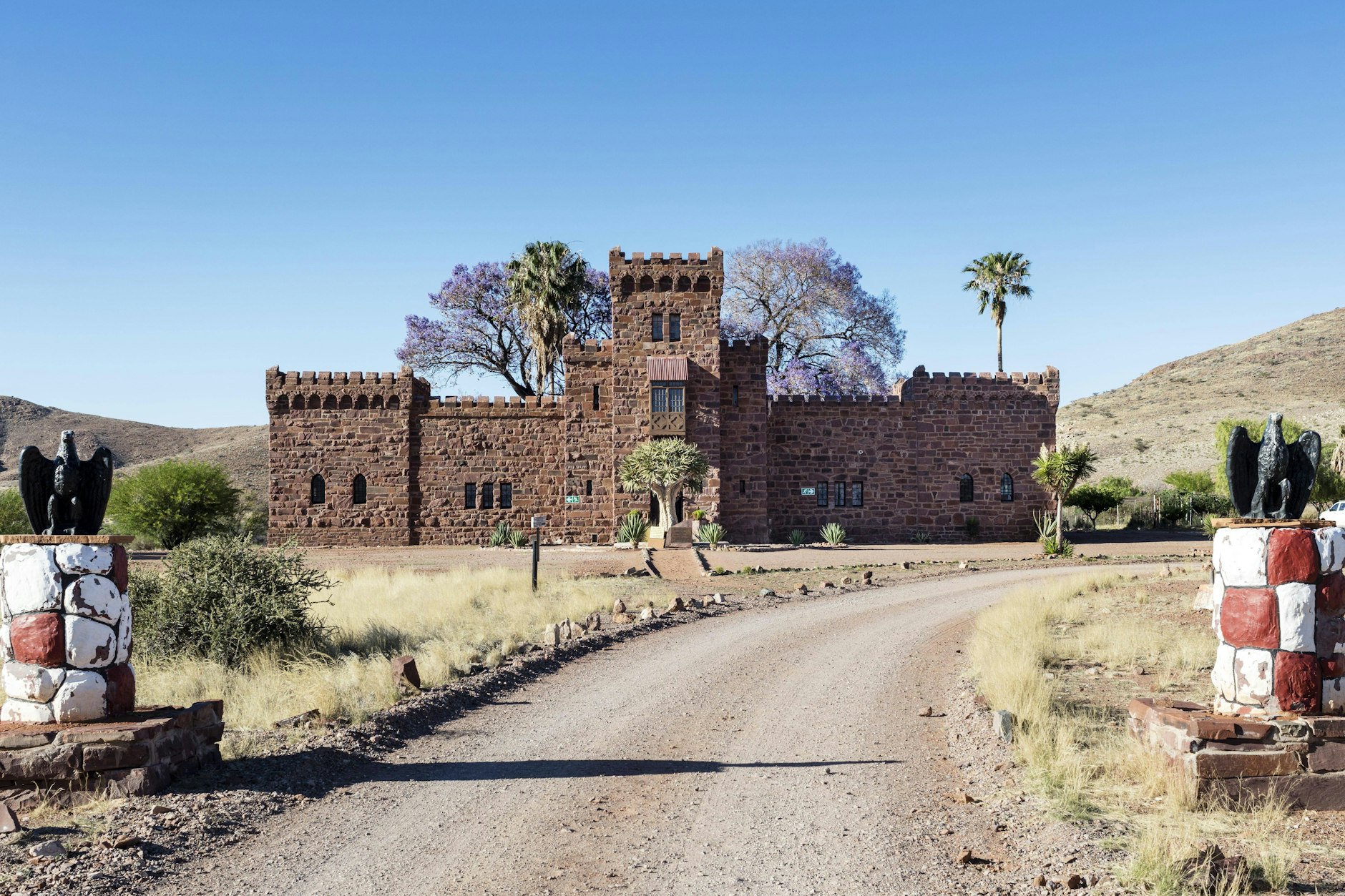Das Schloss Hansheinrich von Wolfs und Duwisib