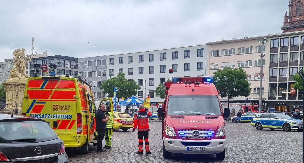 Mannheimer Messerangriff: Bundesanwaltschaft übernimmt Ermittlungen