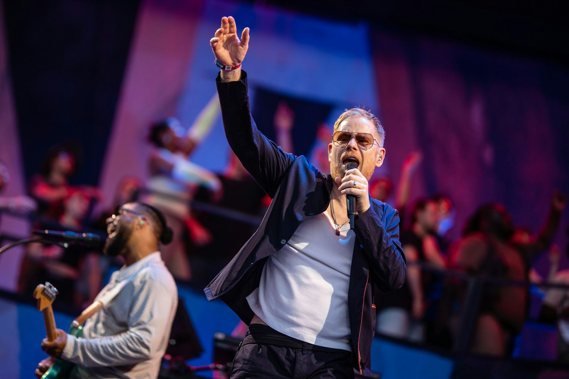 Der Berliner Sänger Peter Fox, hier bei seiner Performance auf dem Southside Festival 2023