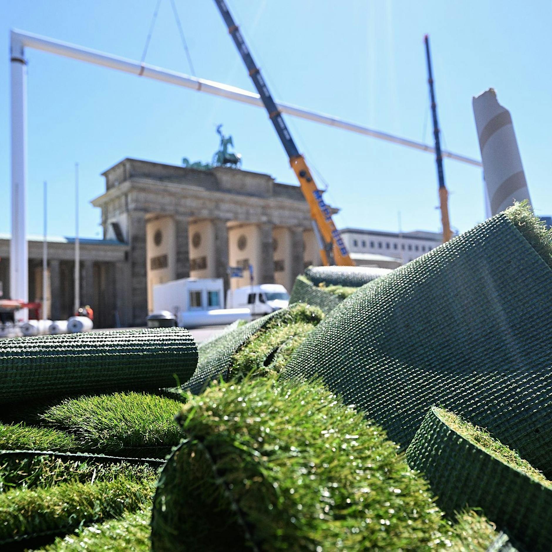 Drohnenabwehr, Poller, Gesichtserkenner: Polizei sichert EM