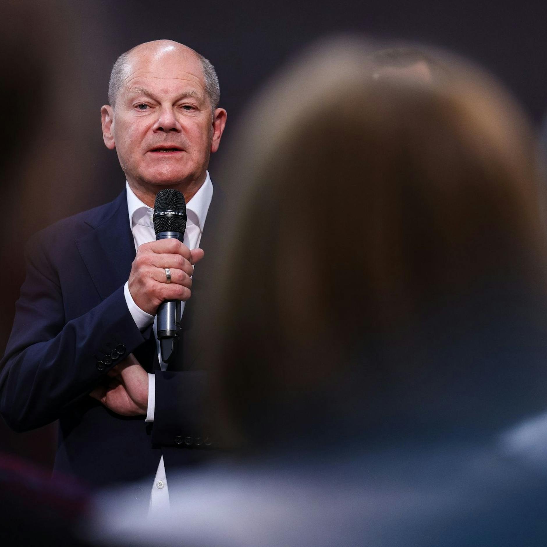 Image - Scholz fordert Einsatz für die Demokratie