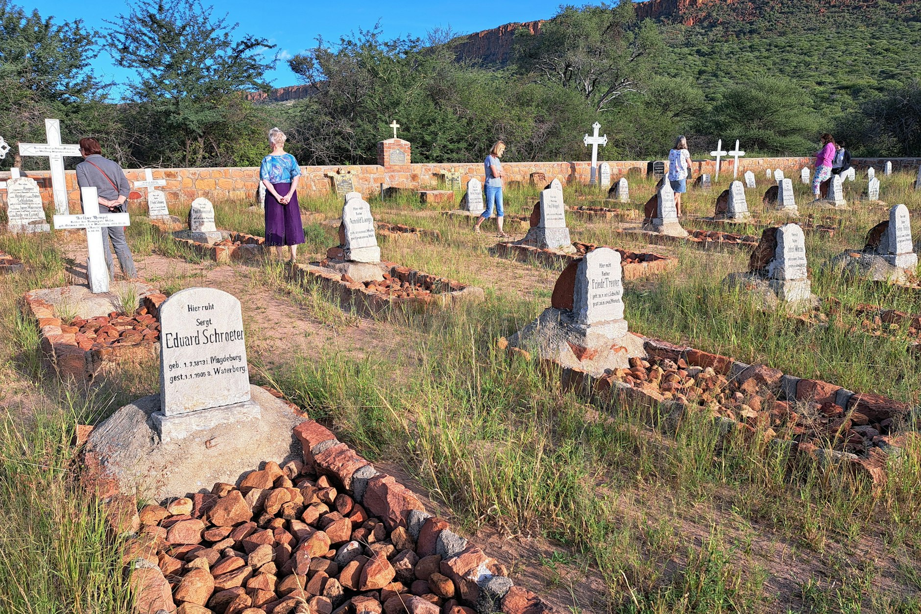 Deutsche Kriegsgräber am Waterberg