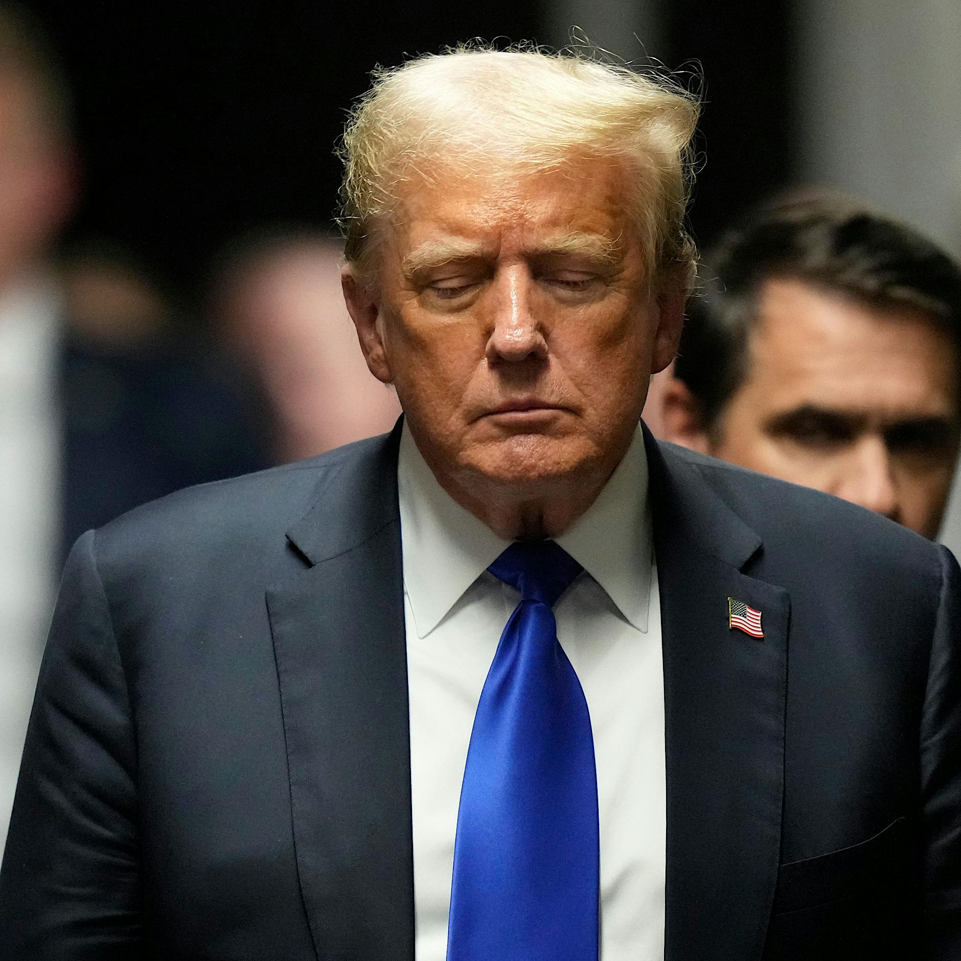 Donald Trump in Schweigegeld-Prozess in allen Punkten schuldig gesprochen