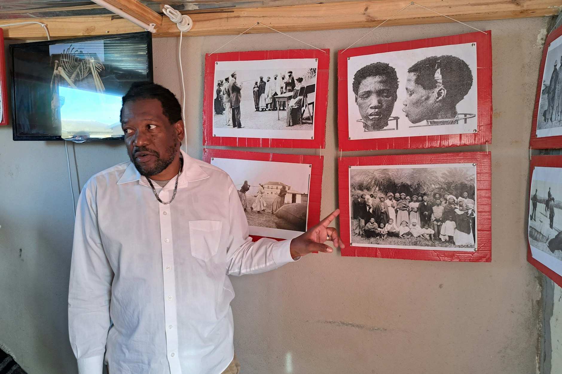 Laidlaw Peringanda im Swakopmund Genozid Museum