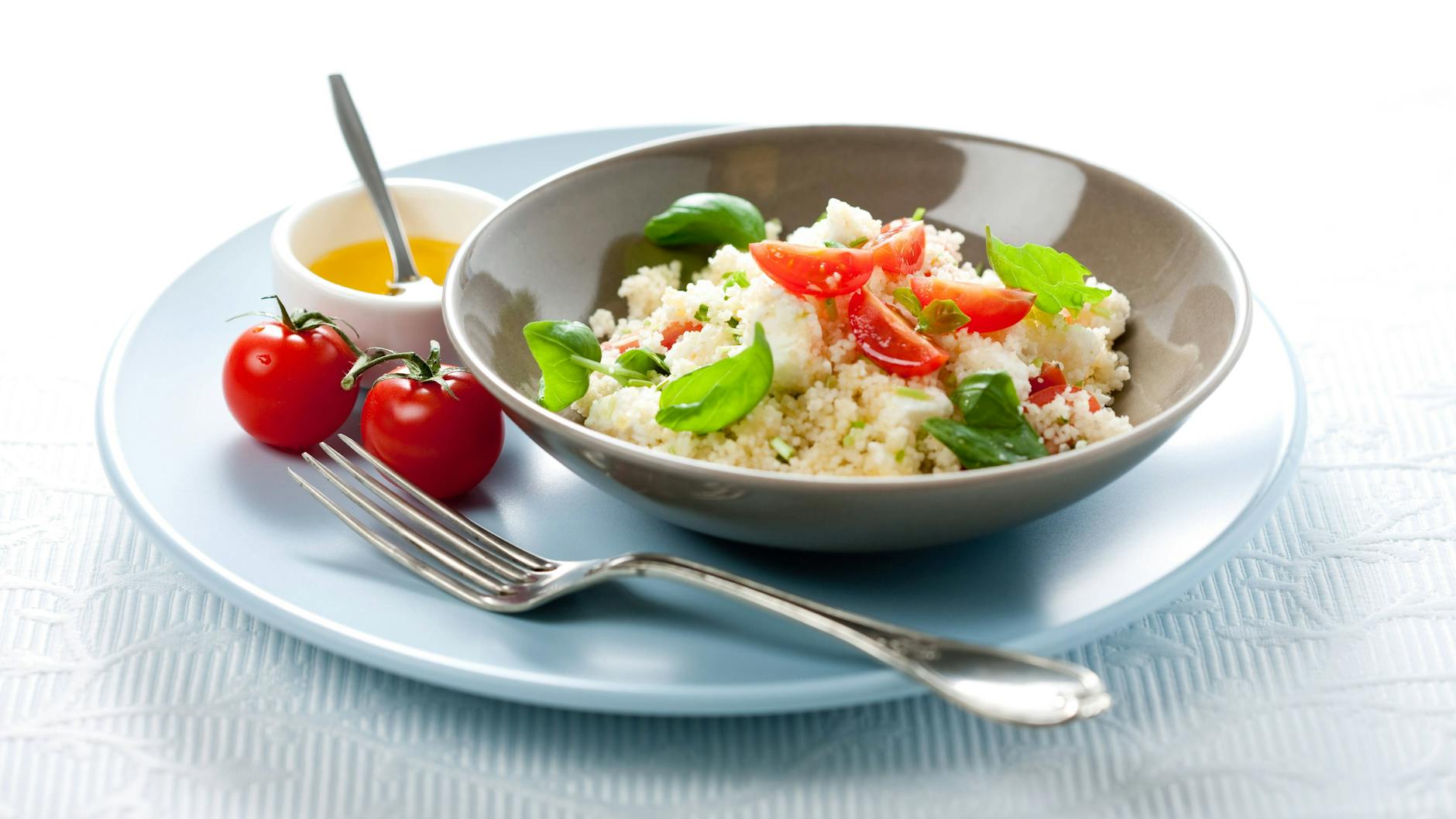 Probieren Sie das Rezept für Couscous-Salat gleich mal aus.