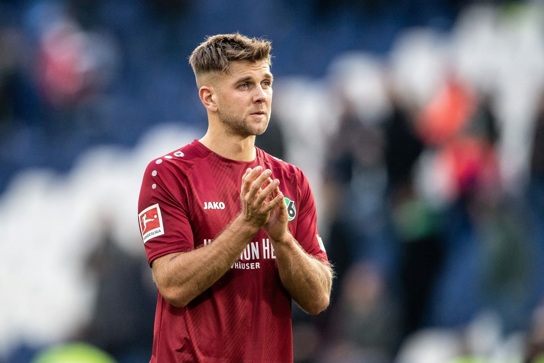 ARCHIV - Auch Niclas Füllkrug spielte in seiner Karriete für Hannover 96.  
