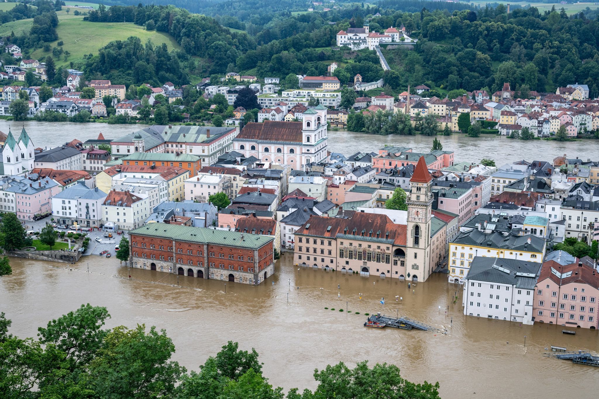 Image - Donau in Passau soll auf über 10 Meter steigen – auch Inn wächst an