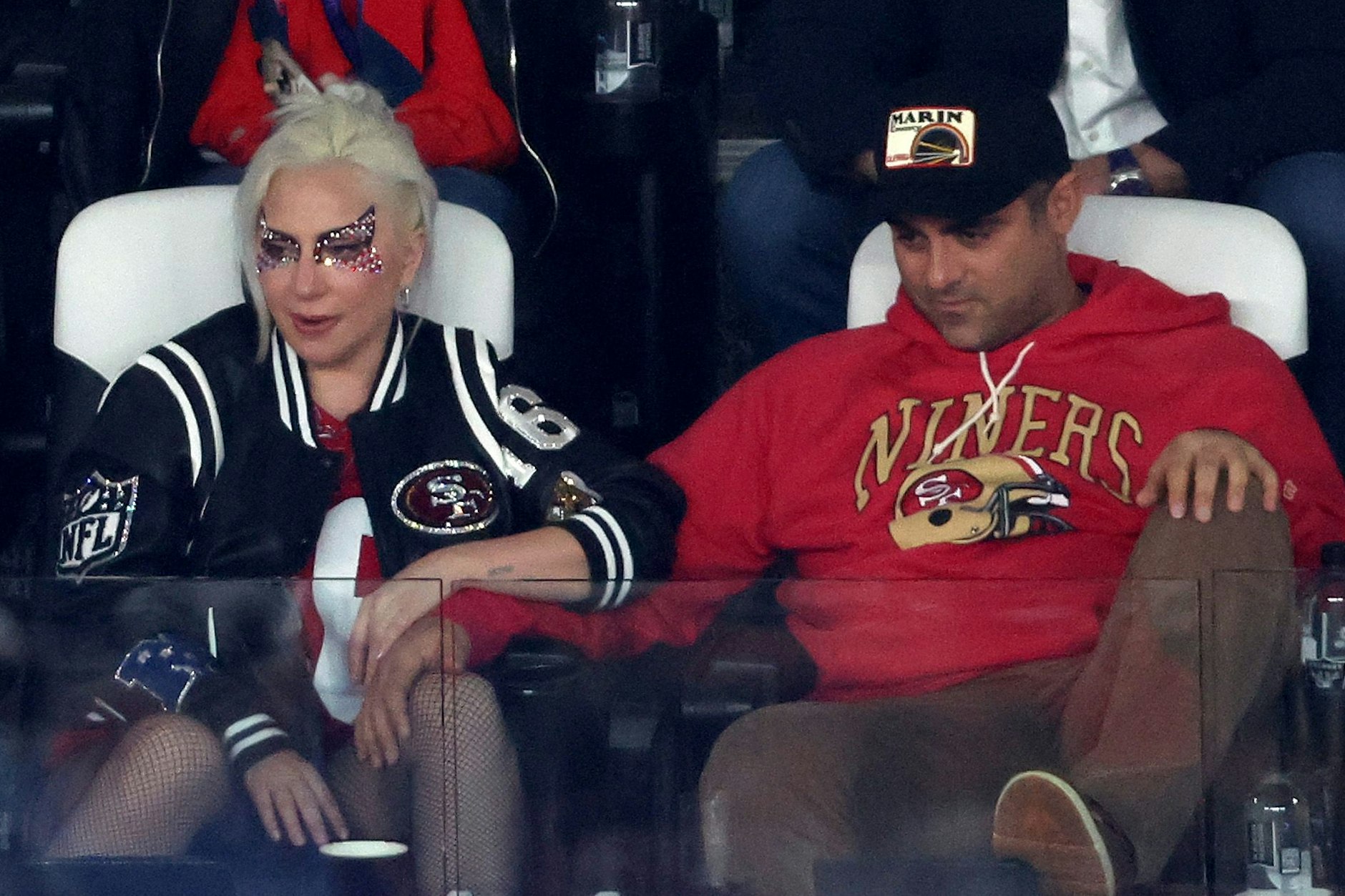 Lady Gaga ist mit Ihrem Lebensgefährten Michael Polansky offenbar sehr glücklich.