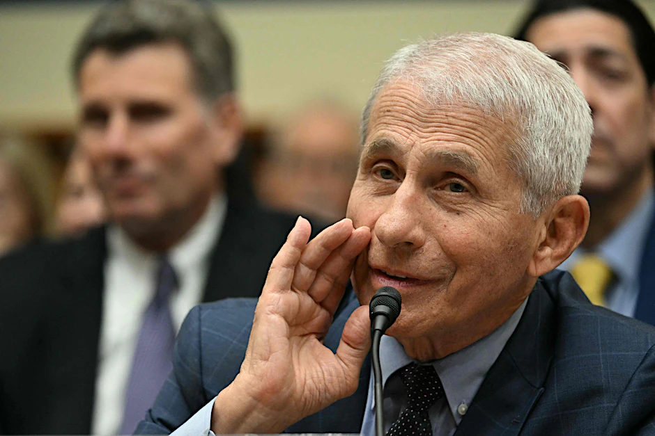 Dr. Anthony Fauci, ehemaliger Direktor des Nationalen US-Instituts für infektiöse Krankheiten und Allergien (NIAID), spricht beim Corona-Untersuchungsausschuss in Washington am Montag, 3. Juni.&nbsp;
