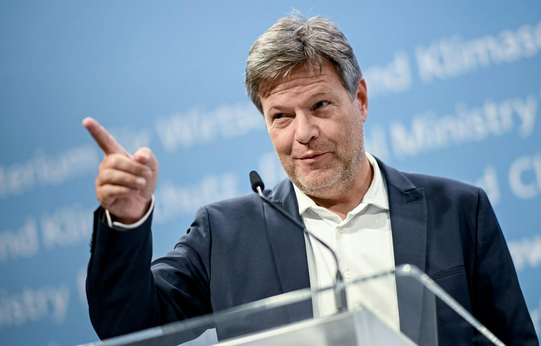 dpatopbilder - Robert Habeck (Bündnis 90/Die Grünen), Vizekanzler und Bundesminister fu·r Wirtschaft und Klimaschutz.