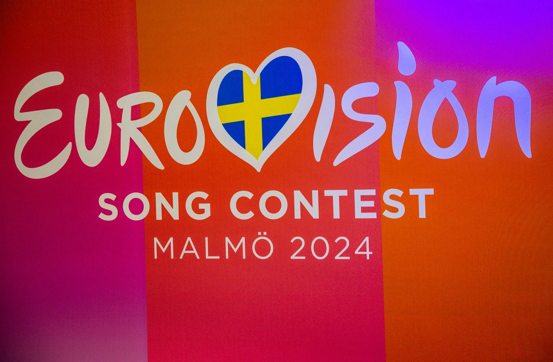 ARCHIV - Das Logo des Eurovision Song Contest (ESC) 2024.