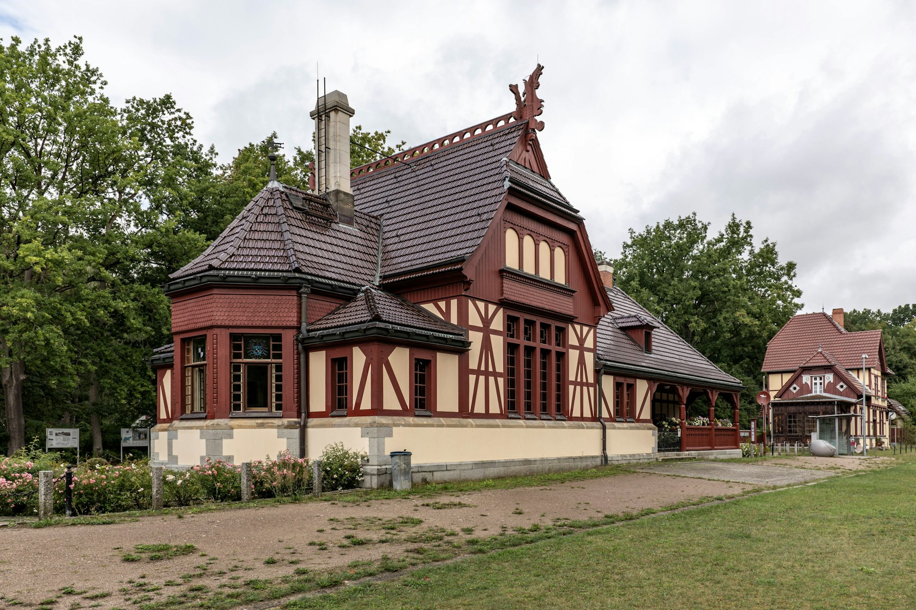 Der kaiserliche Bahnhof in Joachimsthal