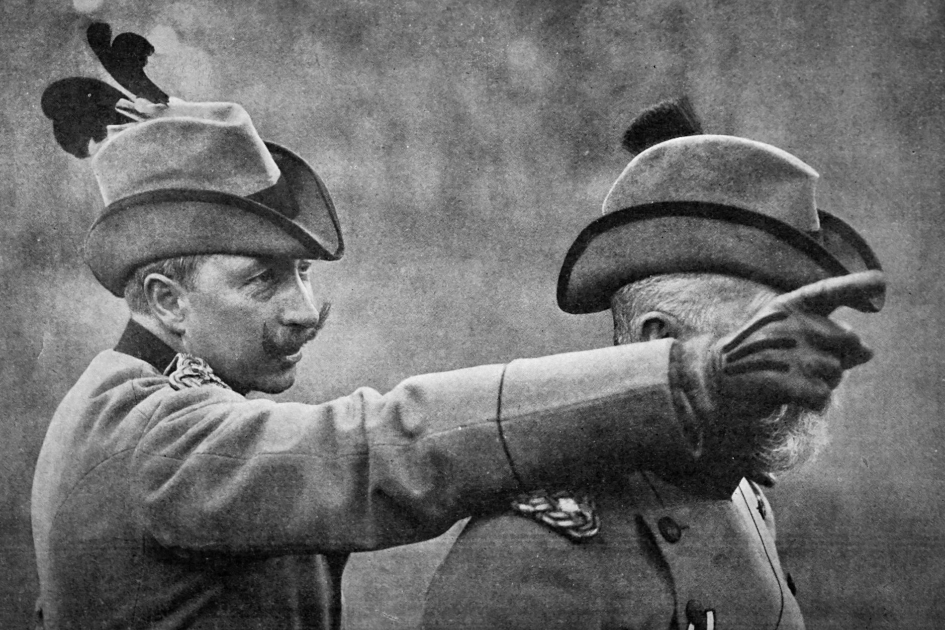 Wilhelm II. auf der Jagd