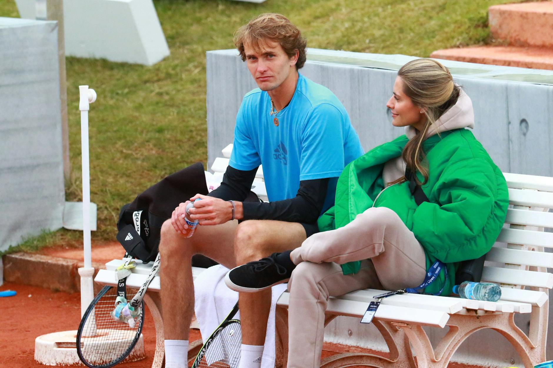 Meistens feuert Sophia Thomalla ihren Freund Alexander Zverev bei seinen Turnieren an, doch diesmal nicht! 