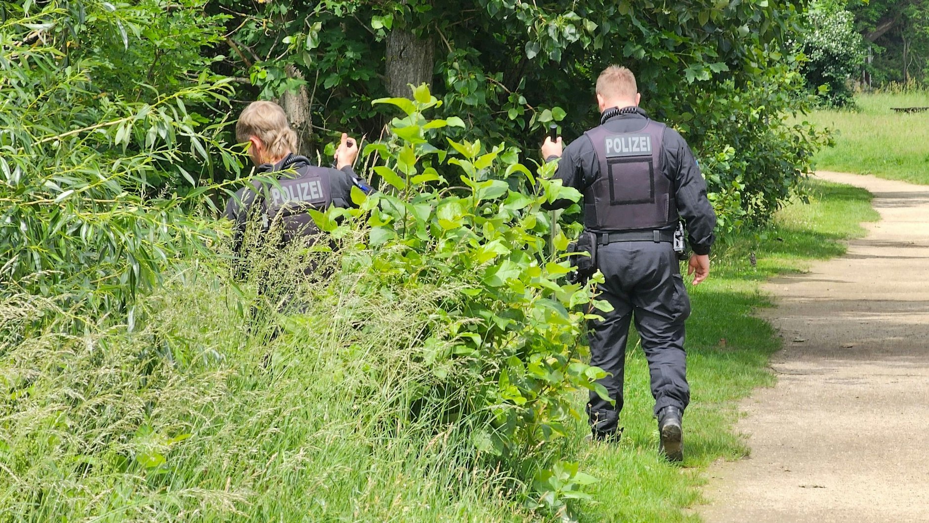 Im sächsischen Döbeln wird auf der Suche nach dem vermissten Mädchen Valeriia jeder Stein umgedreht.&nbsp;
