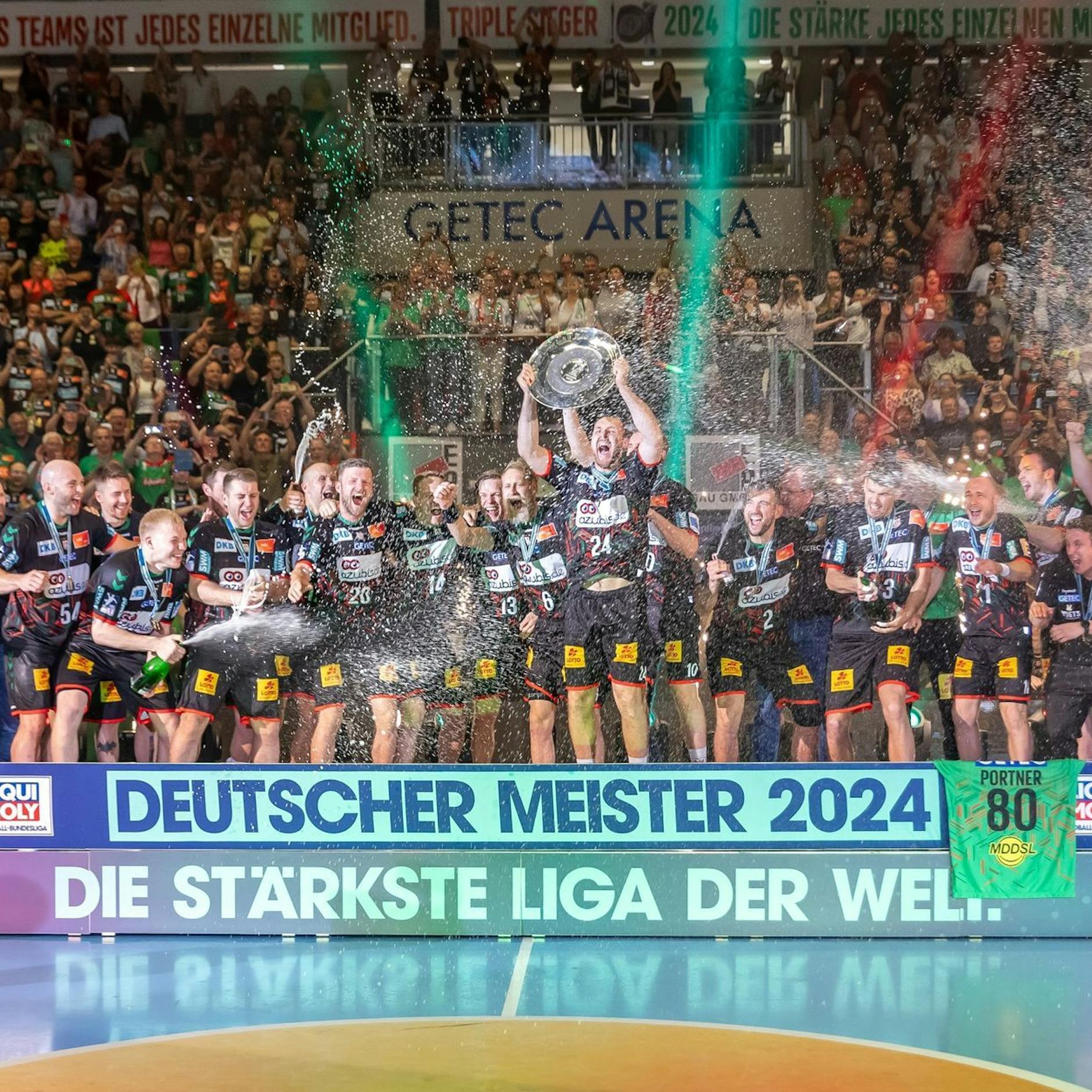 Image - SC Magdeburg bekommt Meisterschale und verabschiedet Spieler