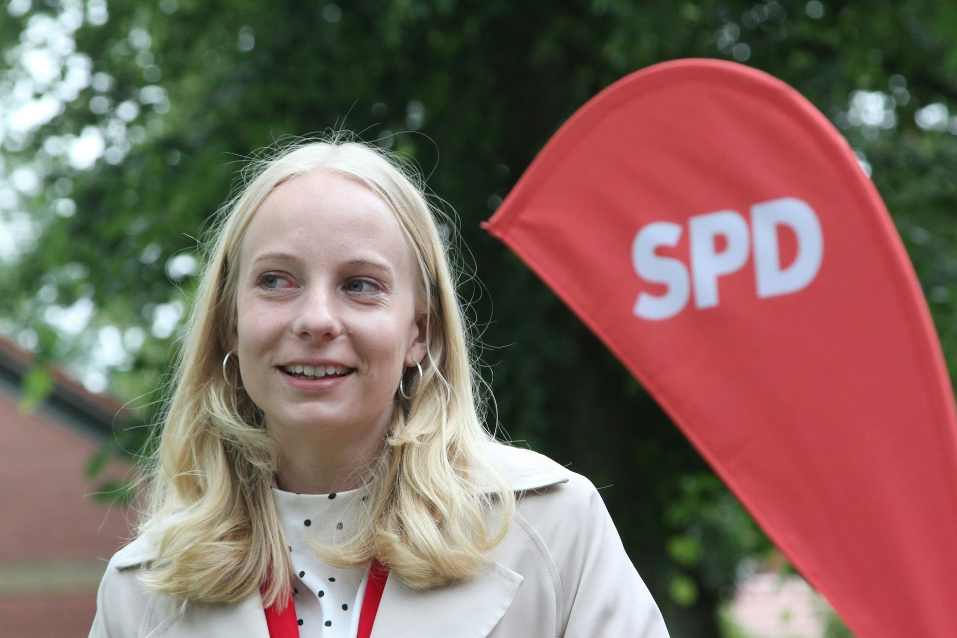 Die Rostocker SPD-Kandidatin Sabrina Repp 