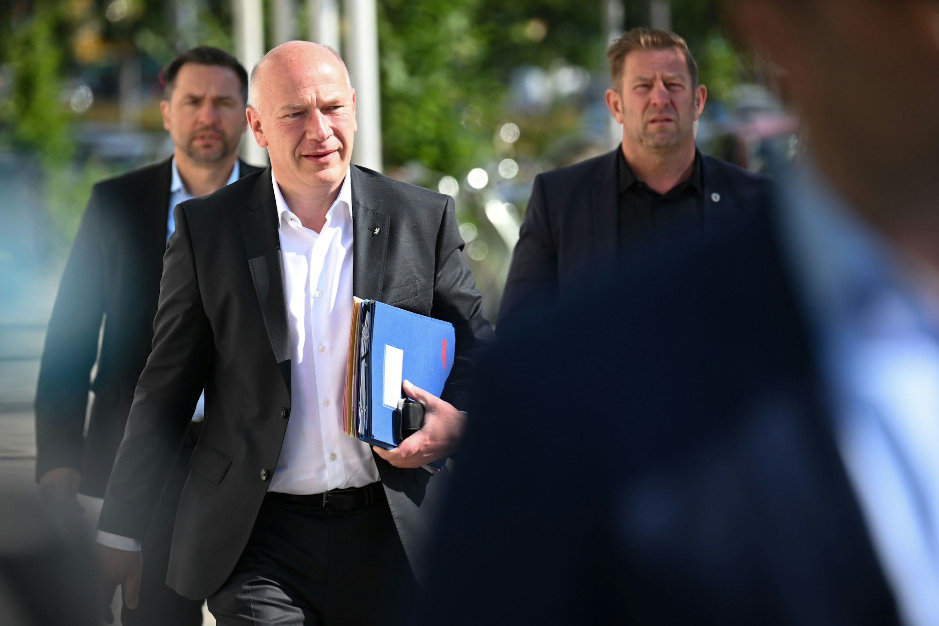 Kai Wegner (CDU), Regierender Bürgermeister von Berlin, kommt zur Präsidiumssitzung der CDU im Konrad-Adenauer-Haus. Bei der Europawahl 2024 wurde die CDU die stärkste Kraft. 