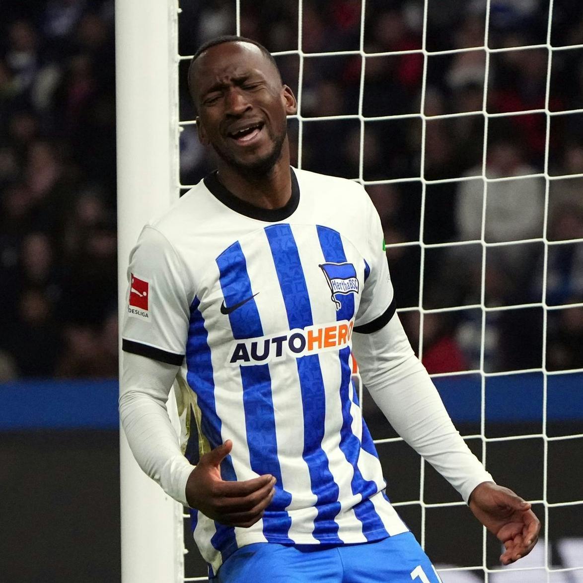 Bei Hertha BSC schwankte Dodi Lukebakio oft zwischen Fußball-Lust und Fußball-Frust.