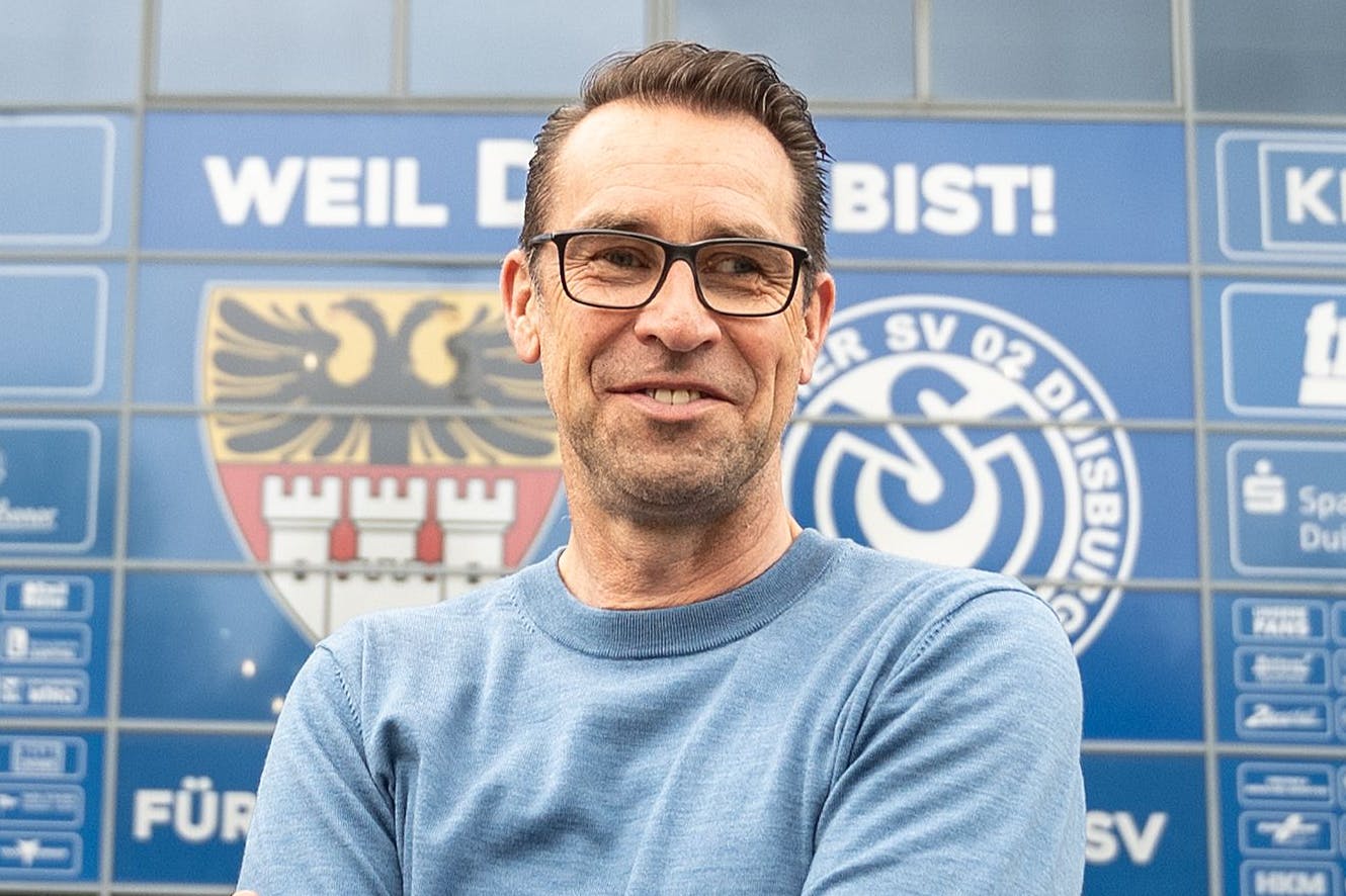 Ex-Hertha-Manager Michael Preetz ist jetzt der strake Mann bei Drittliga-Absteiger MSV Duisburg.