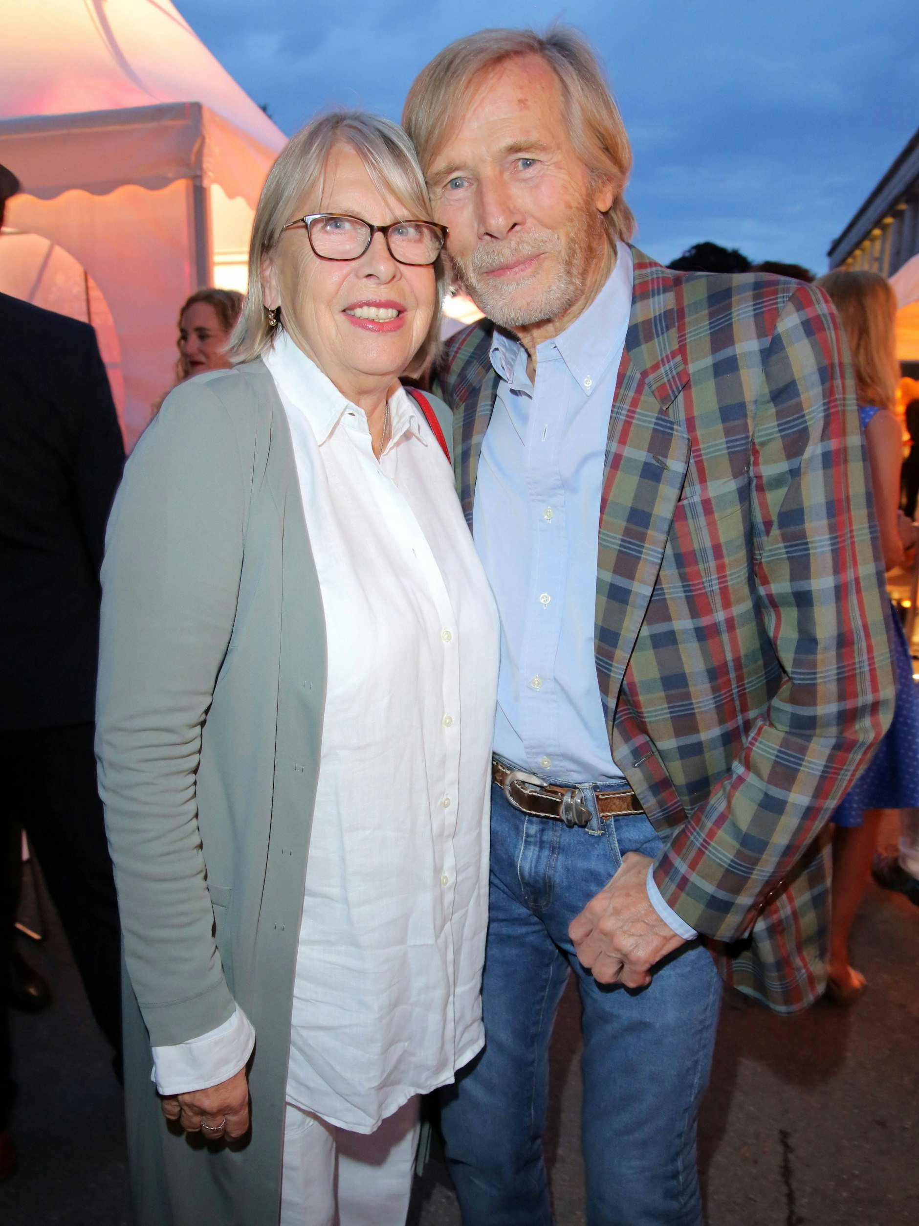Horst Janson mit seiner Frau Hella im Jahr 2019