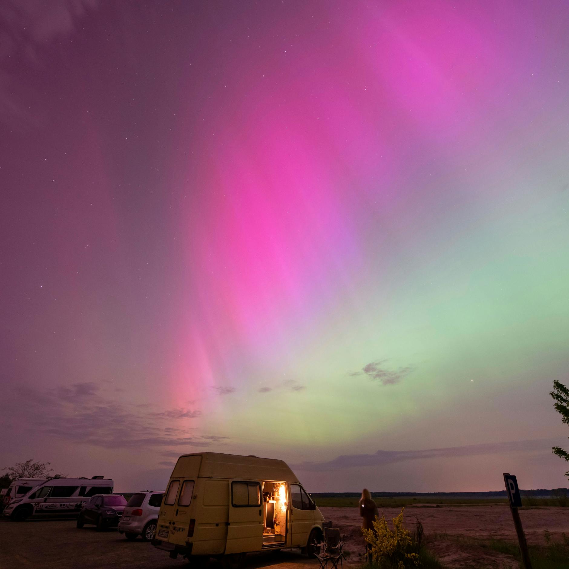 Image - Mitte Juni könnten wieder Polarlichter in Deutschland zu sehen sein