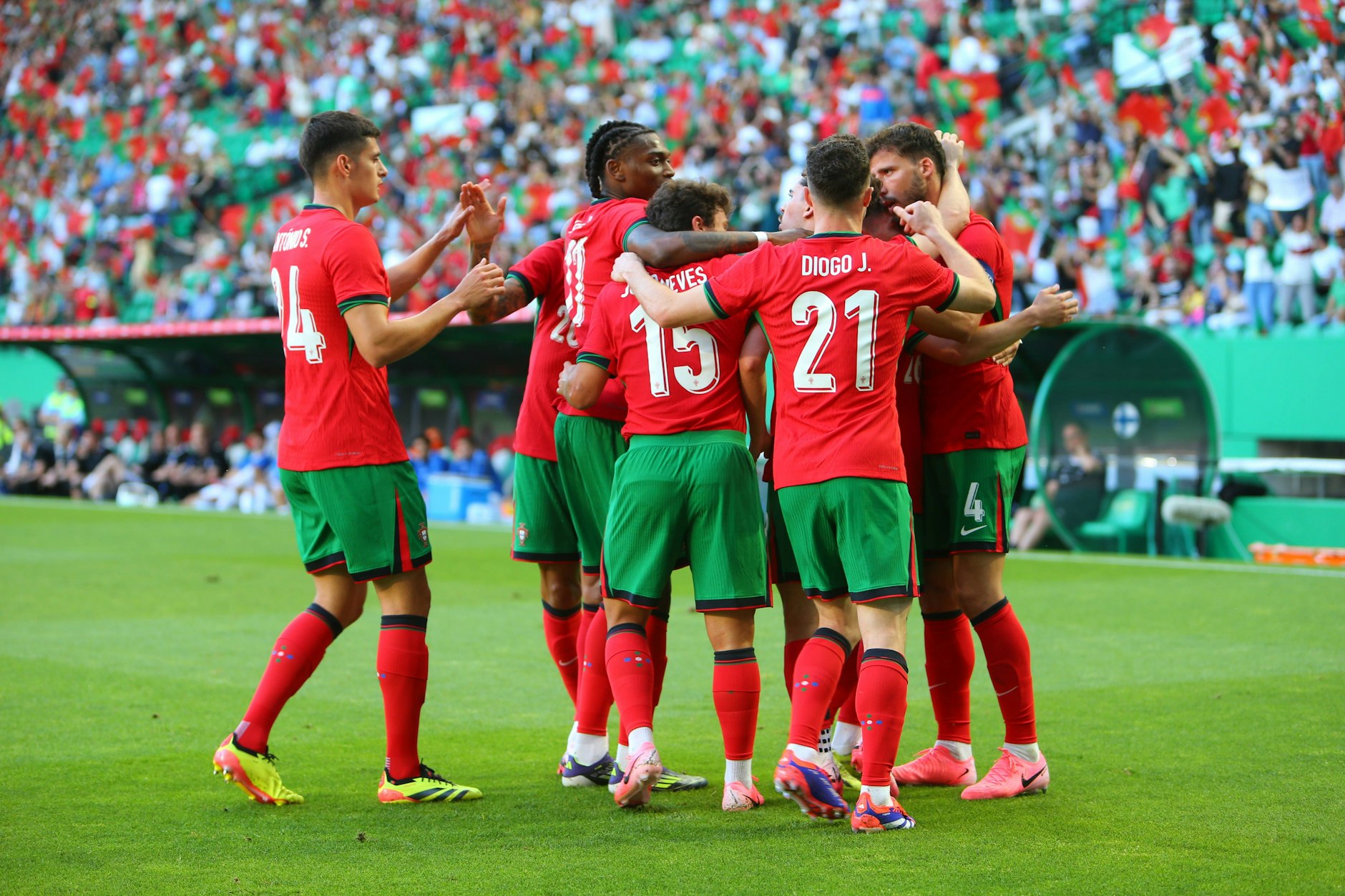 Das portugiesische Team hat die meiste Erfahrung.