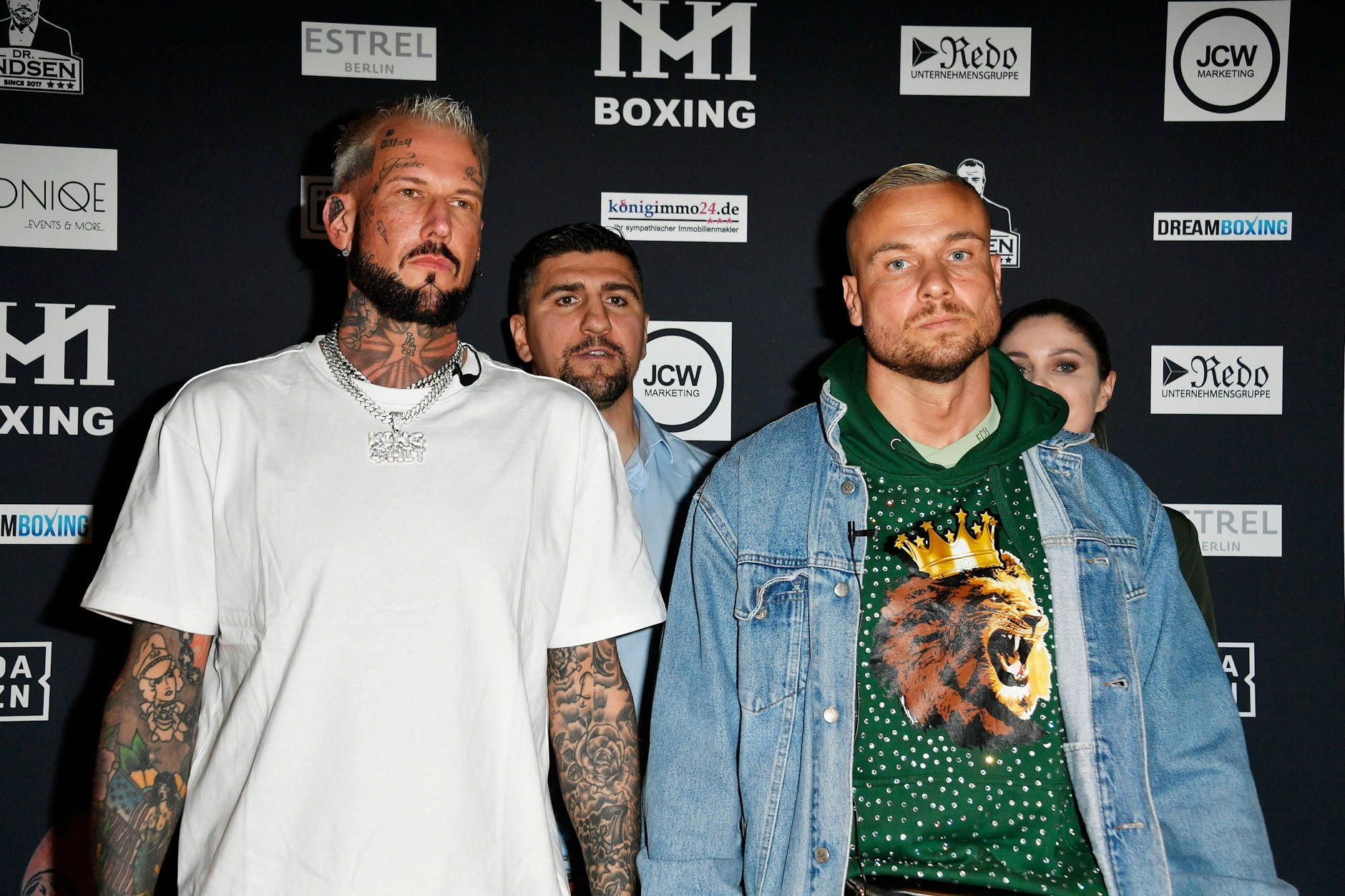 Jörg Hansen und Eric Sindermann wollen ihren Streit im Boxring austragen.