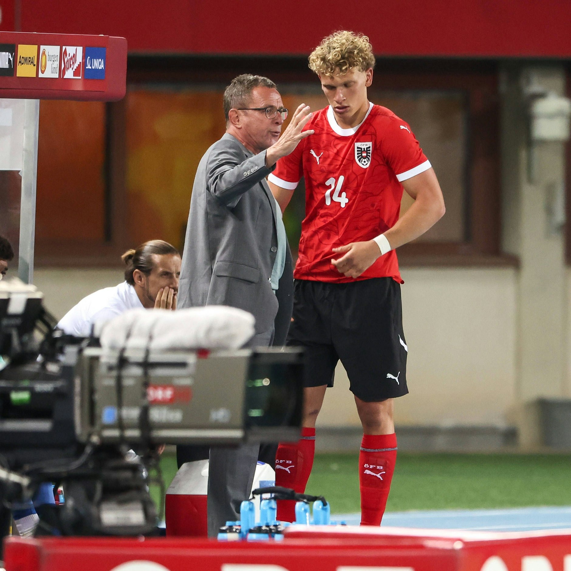 Der Verteidiger Leopold Querfeld wurde von Österreichs Bundestrainer Ralf Rangnick in den EM-Kader berufen.