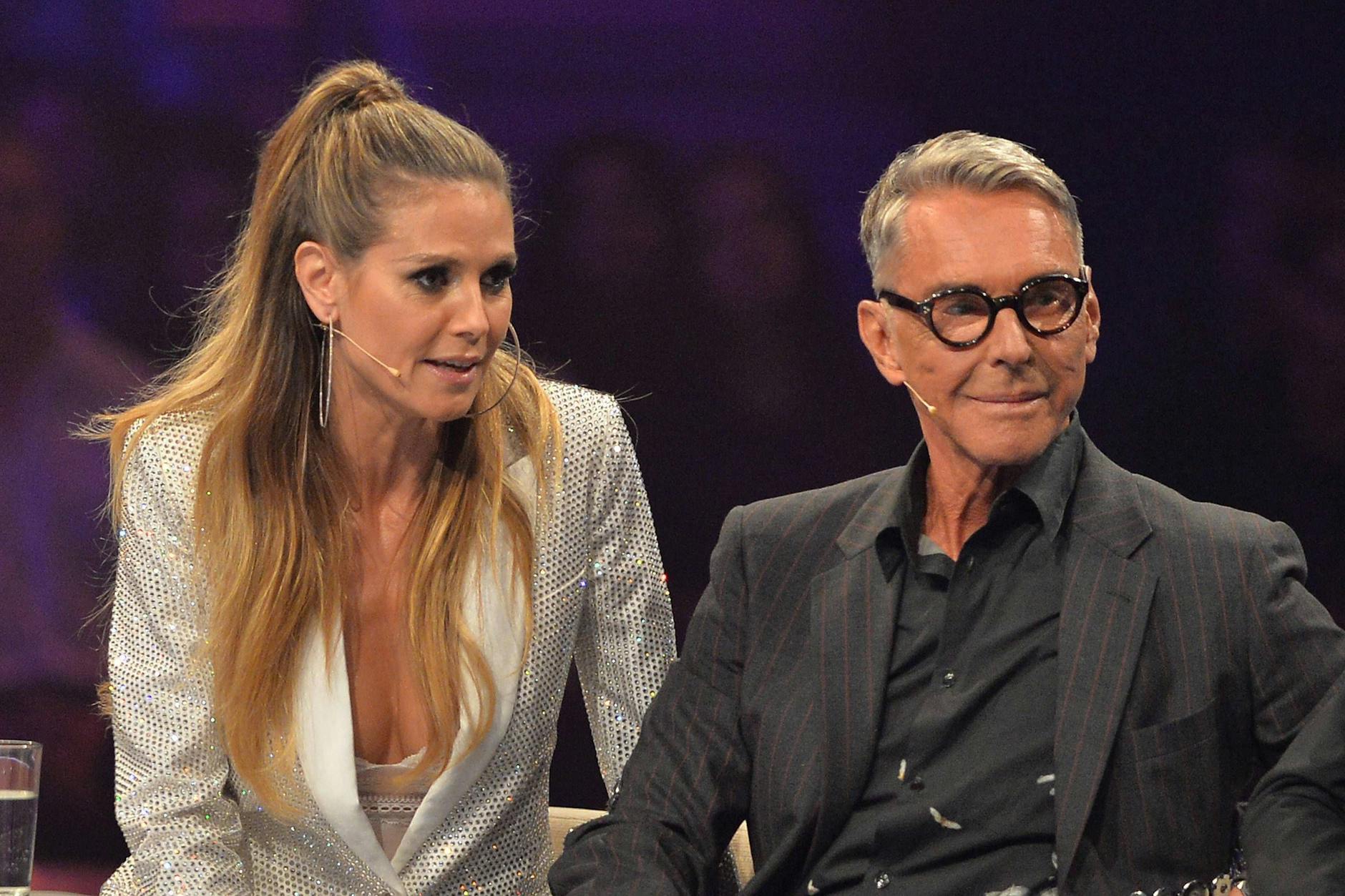 Wolfgang Joop war auch früher schon beim Finale von GNTM zu Gast, wie hier 2017.