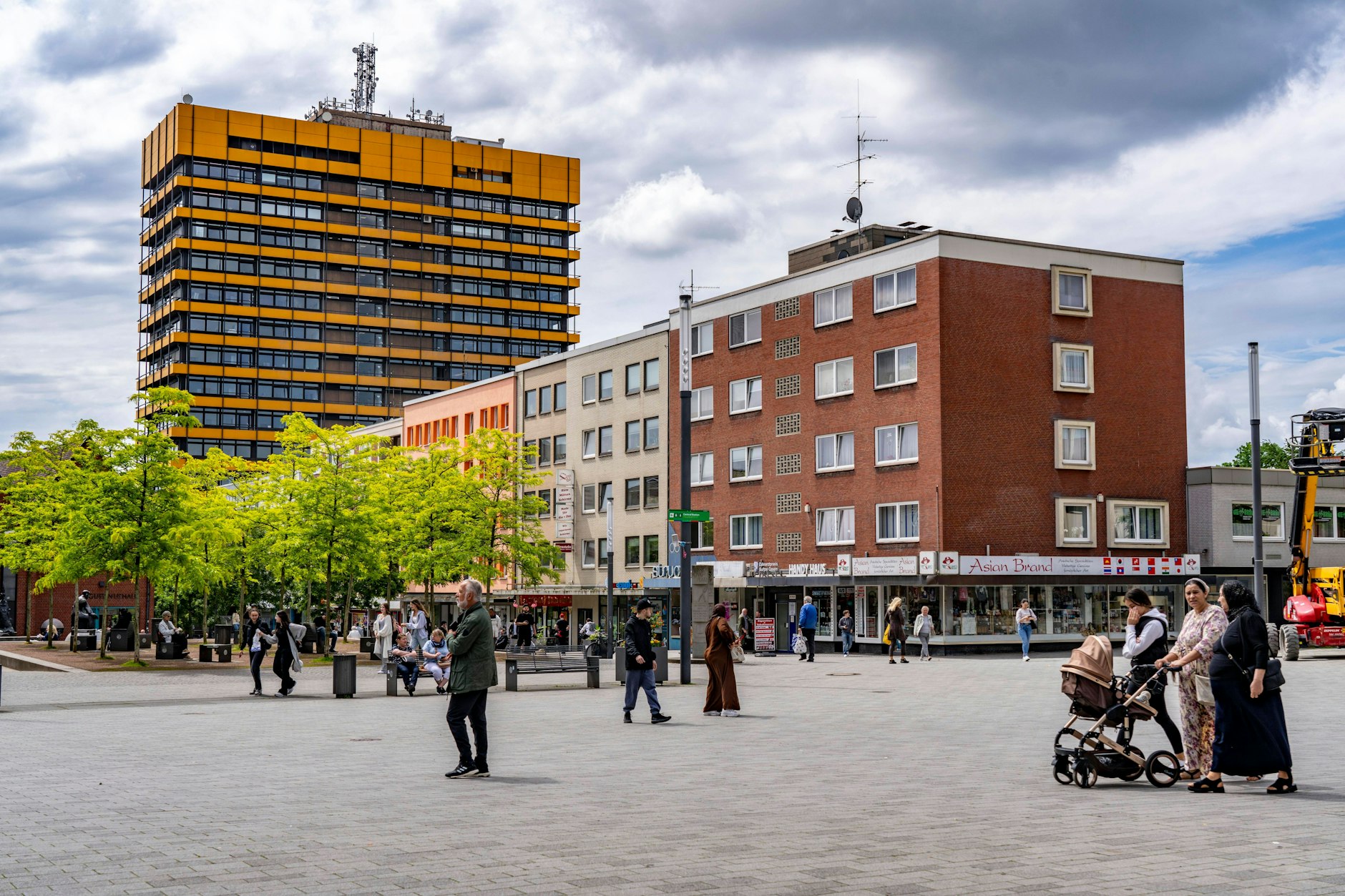 Zentrum von Gelsenkirchen: Ein britischer Reporter ließ kein gutes Haar an der Ruhrpott-Metropole.