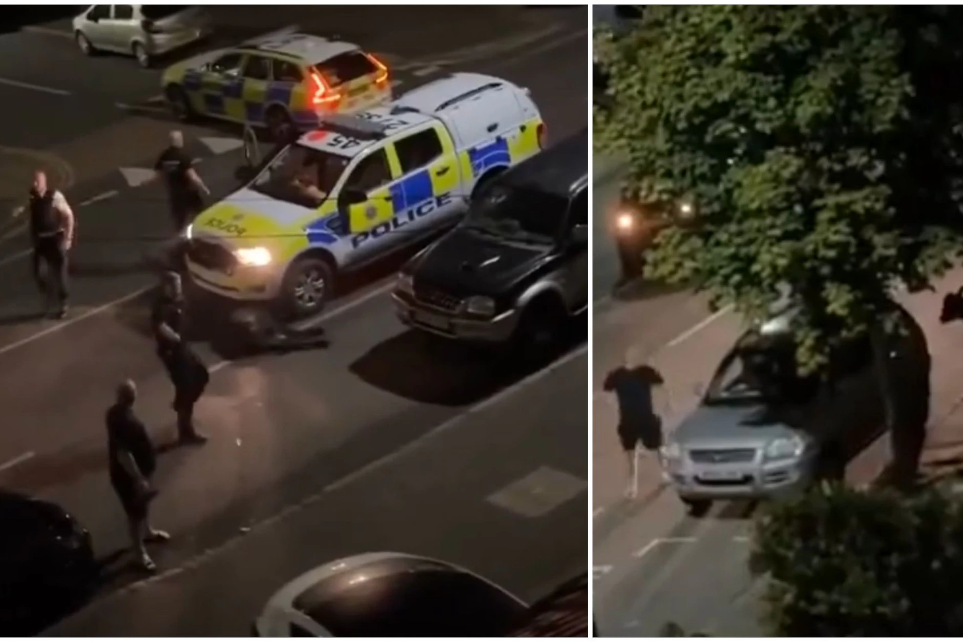 Verängstigte junge Kuh wird von Polizei in London brutal niedergemäht!