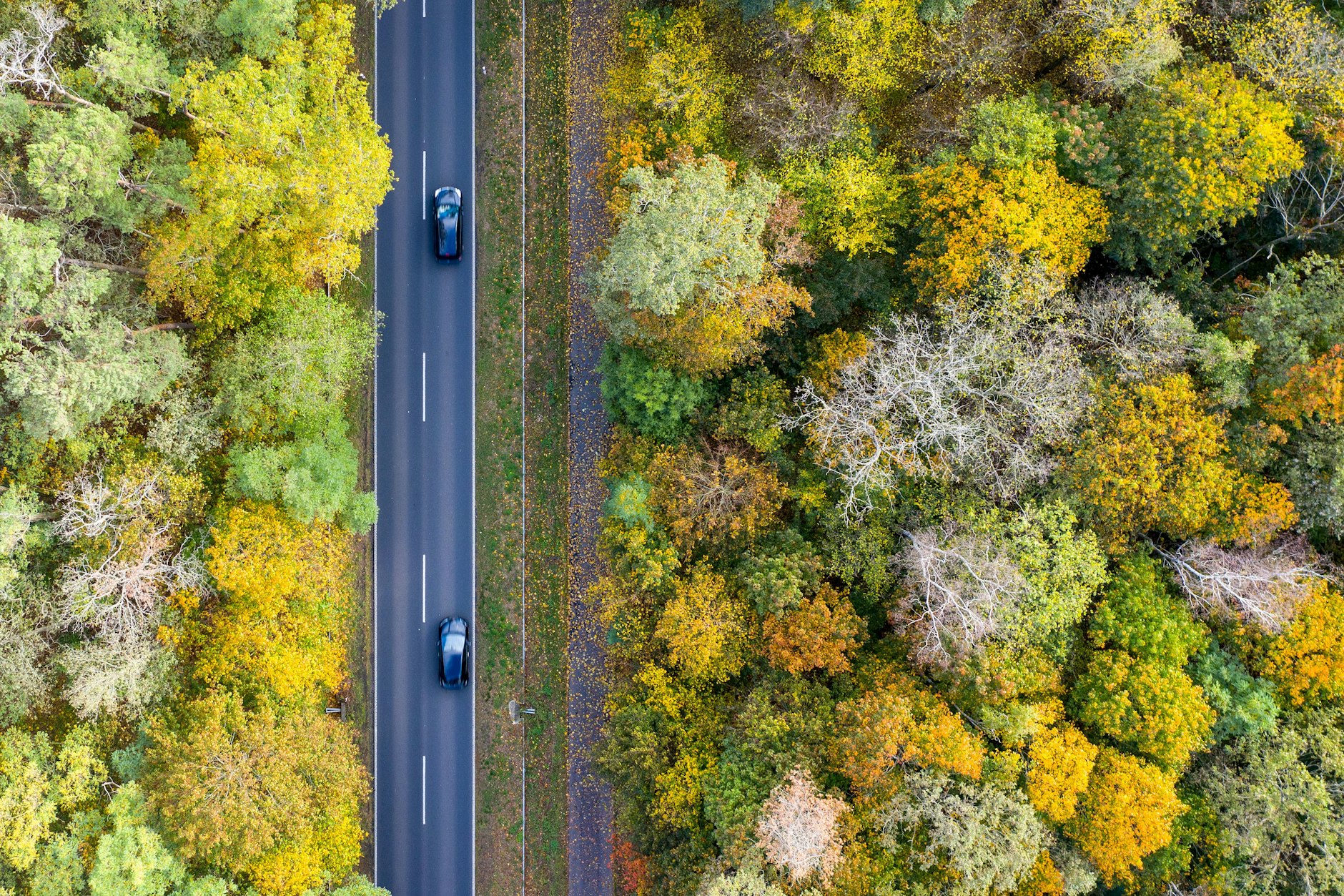 Längst nicht überall gibt es in Brandenburg Radwege parallel zur Landstraße. Und der Neubau stockt. 