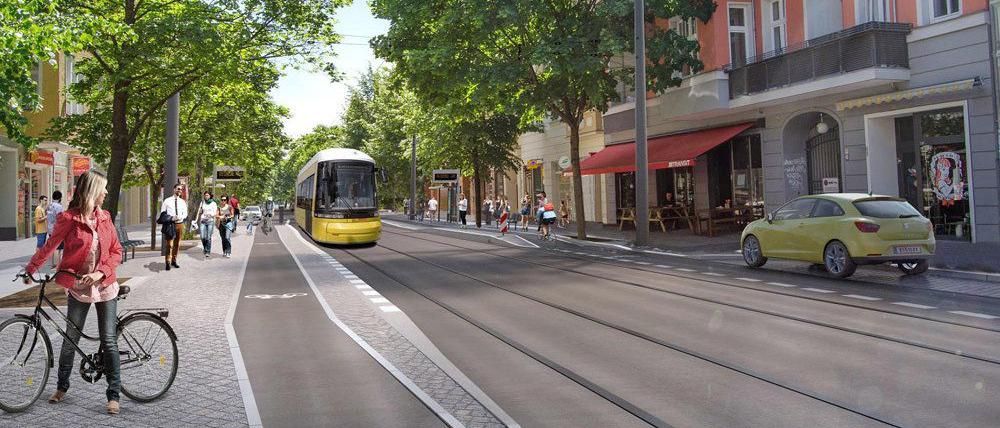 Straßenbahn zum Bahnhof Berlin-Ostkreuz: Warum sich die Tram 21 zehn Jahre verspätet