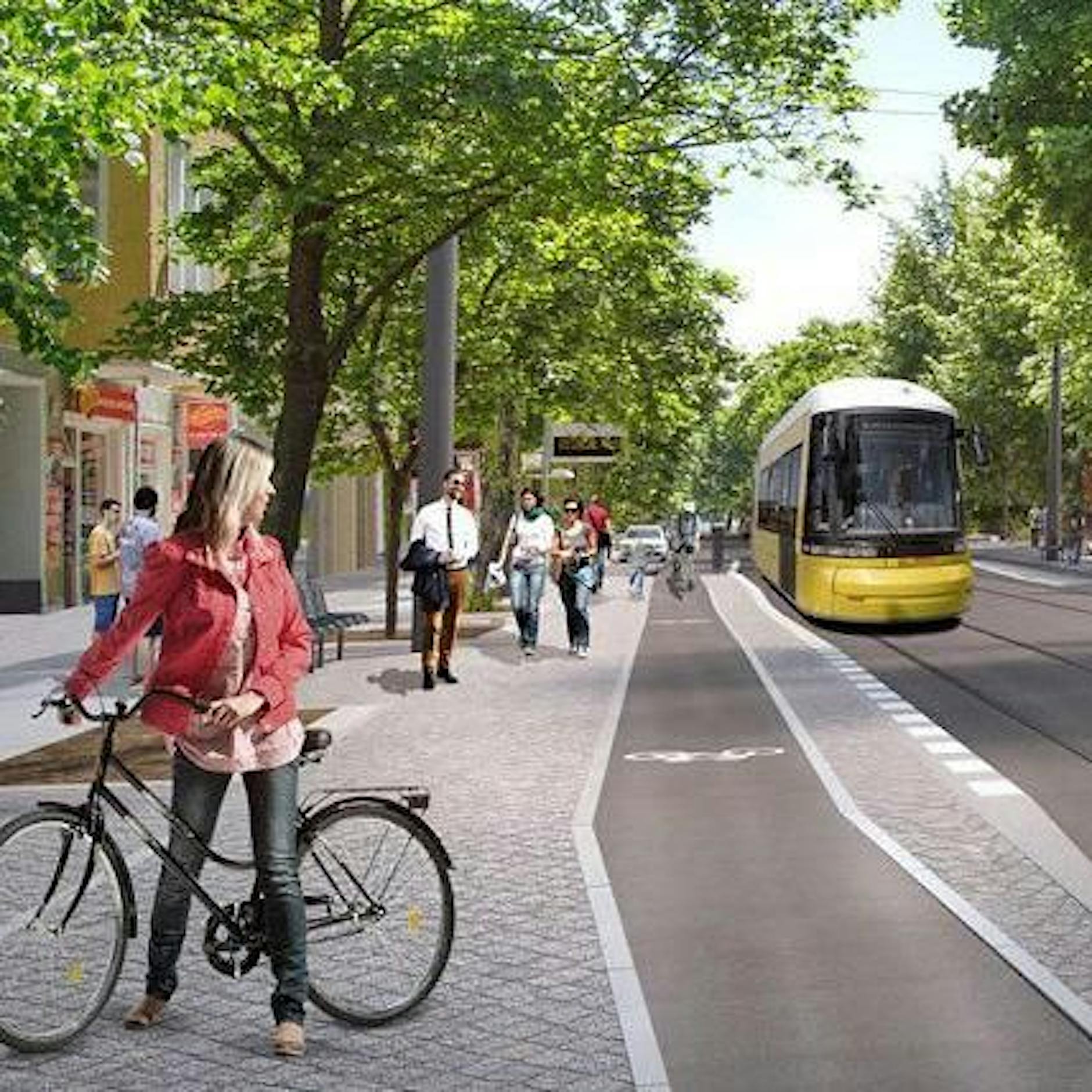 Straßenbahn zum Bahnhof Berlin-Ostkreuz: Warum sich die Tram 21 zehn Jahre verspätet