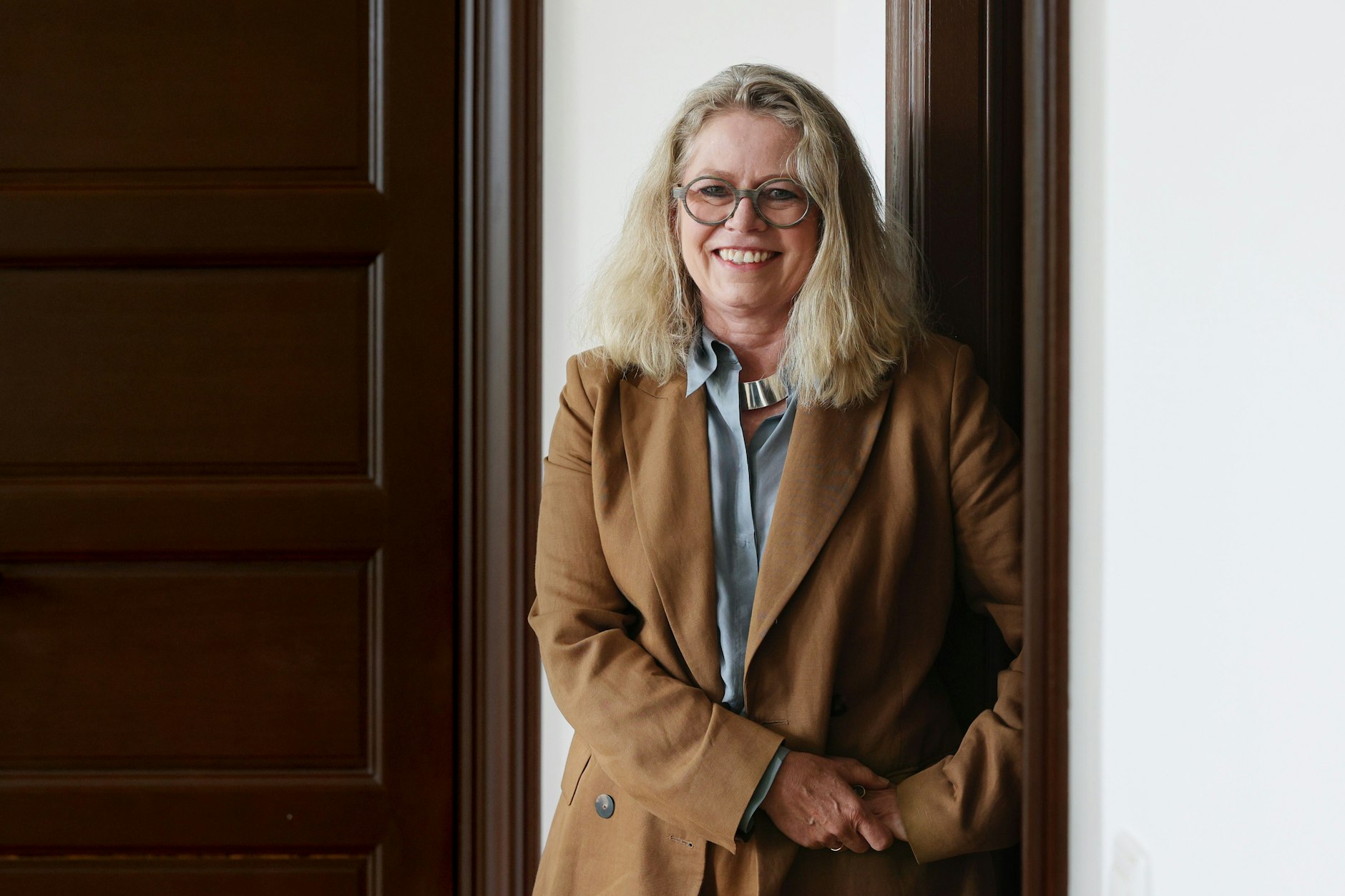 Ute Bonde, seit dem 23. Mai die neue Berliner Senatorin für Mobilität, Verkehr, Klimaschutz und Umwelt. „Ich bin Rheinländerin und Optimistin“, sagt die CDU-Politikerin.