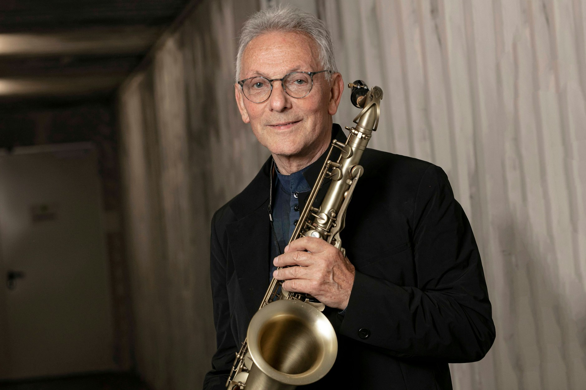 Günther Fischer wird 80. Das Saxofon ist zu seinem Markenzeichen geworden.